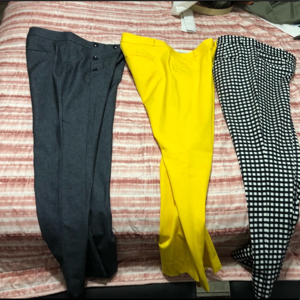 3 BANANA REPUBLIC SLOAN PANTS